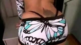 Phat Latin Booty In Butterfly Outfit